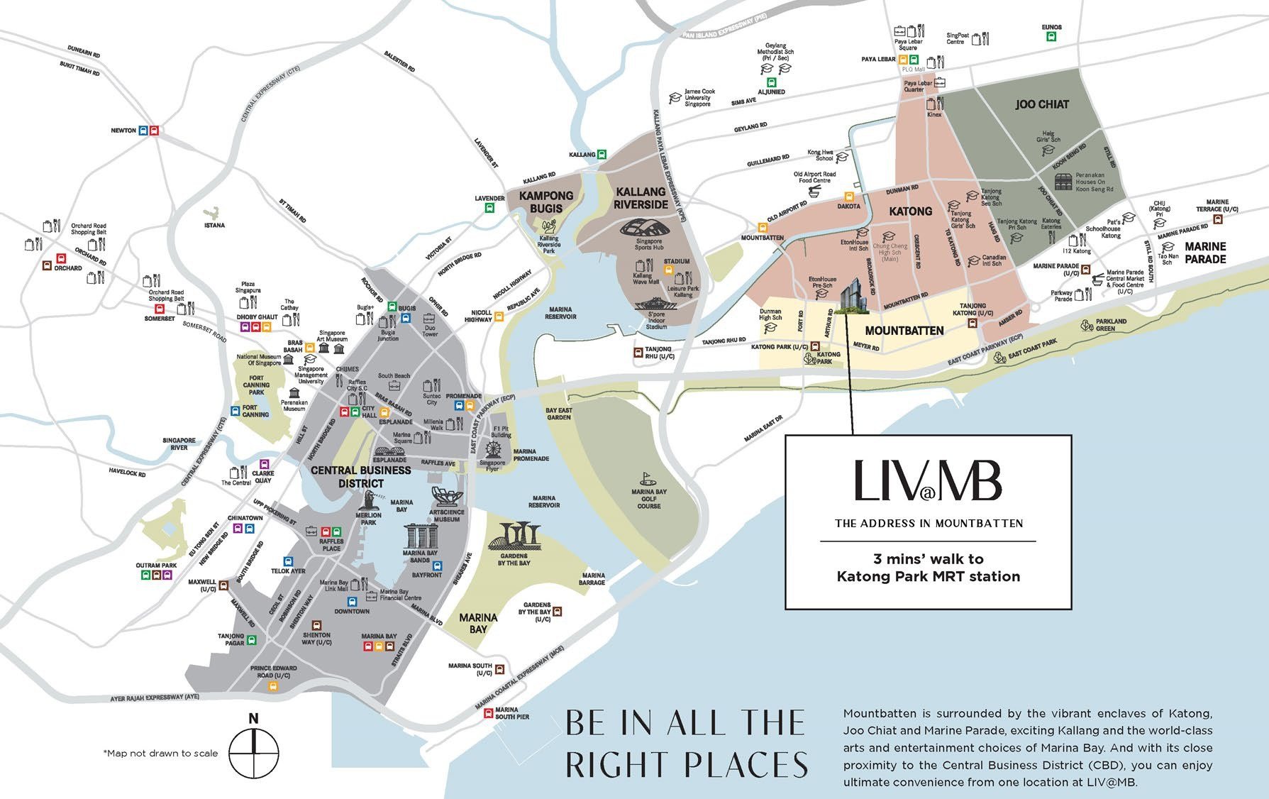 Liv@MB location map
